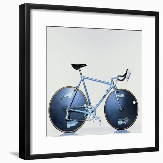 The Crono Road Model of Laser Bicycle (Cinelli, Milan)-Johannes Handschin-Framed Giclee Print