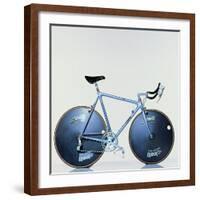The Crono Road Model of Laser Bicycle (Cinelli, Milan)-Johannes Handschin-Framed Giclee Print