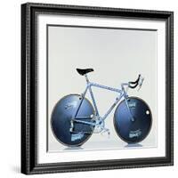 The Crono Road Model of Laser Bicycle (Cinelli, Milan)-Johannes Handschin-Framed Giclee Print