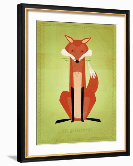 The Crooked Fox-John W Golden-Framed Giclee Print