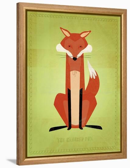 The Crooked Fox-John W Golden-Framed Premier Image Canvas