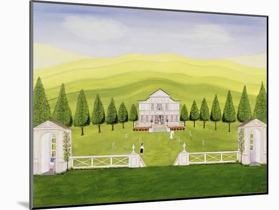 The Croquet Lawn-Mark Baring-Mounted Giclee Print