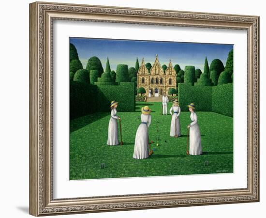 The Croquet Match, 1978-Larry Smart-Framed Giclee Print