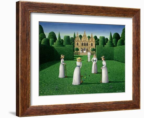 The Croquet Match, 1978-Larry Smart-Framed Giclee Print