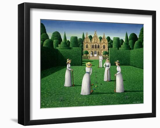 The Croquet Match, 1978-Larry Smart-Framed Giclee Print