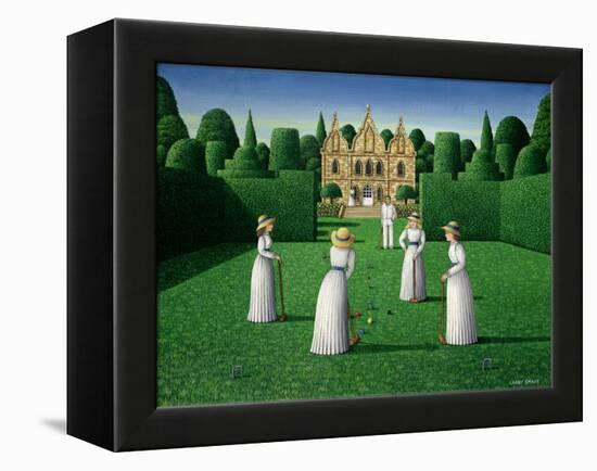 The Croquet Match, 1978-Larry Smart-Framed Premier Image Canvas