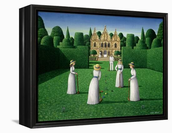 The Croquet Match, 1978-Larry Smart-Framed Premier Image Canvas