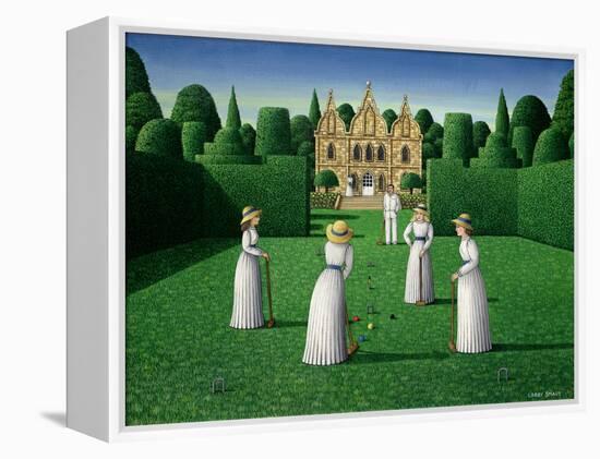 The Croquet Match, 1978-Larry Smart-Framed Premier Image Canvas