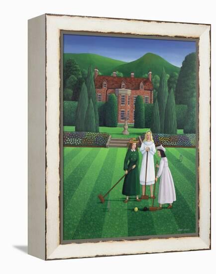 The Croquet Match, 1986-Larry Smart-Framed Premier Image Canvas