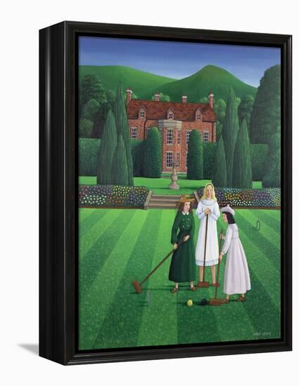 The Croquet Match, 1986-Larry Smart-Framed Premier Image Canvas