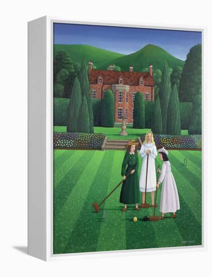 The Croquet Match, 1986-Larry Smart-Framed Premier Image Canvas