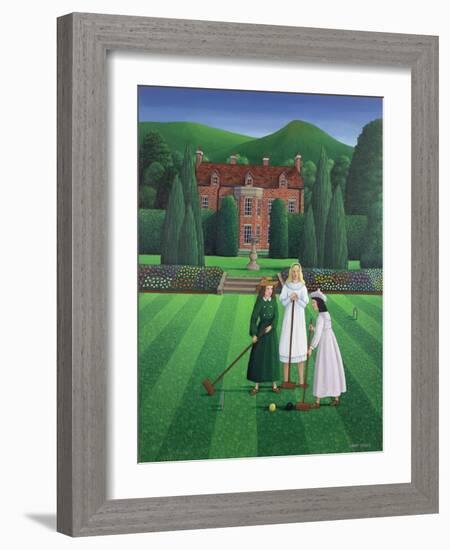 The Croquet Match, 1986-Larry Smart-Framed Giclee Print