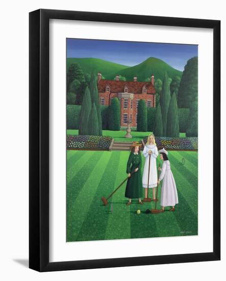 The Croquet Match, 1986-Larry Smart-Framed Giclee Print