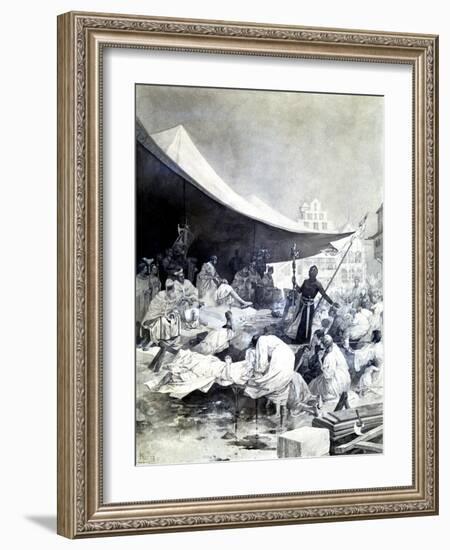 The Cross, C1900-1939-Alphonse Mucha-Framed Giclee Print