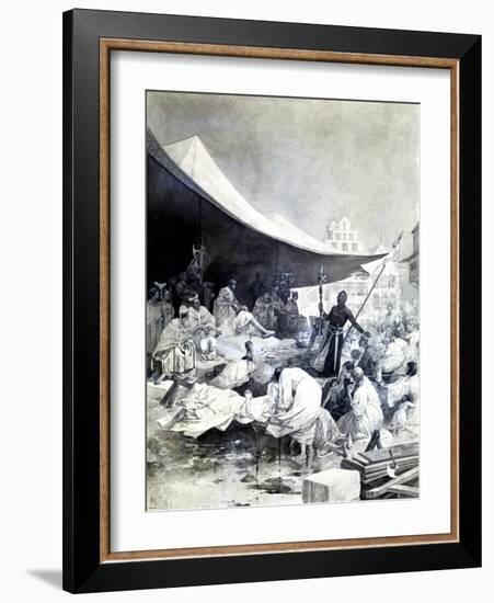 The Cross, C1900-1939-Alphonse Mucha-Framed Giclee Print