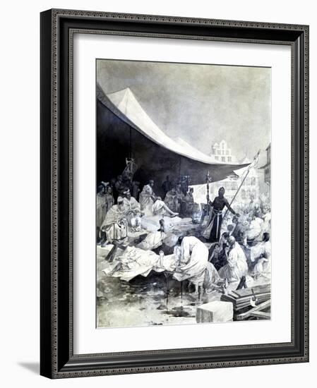 The Cross, C1900-1939-Alphonse Mucha-Framed Giclee Print