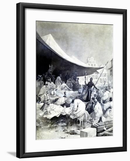 The Cross, C1900-1939-Alphonse Mucha-Framed Giclee Print