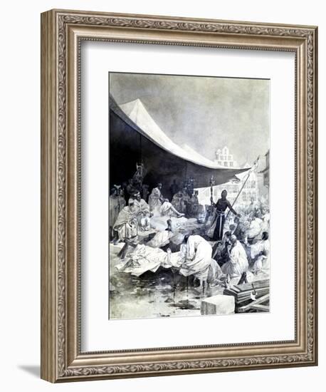 The Cross, C1900-1939-Alphonse Mucha-Framed Giclee Print