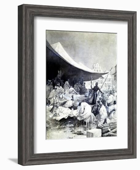 The Cross, C1900-1939-Alphonse Mucha-Framed Giclee Print