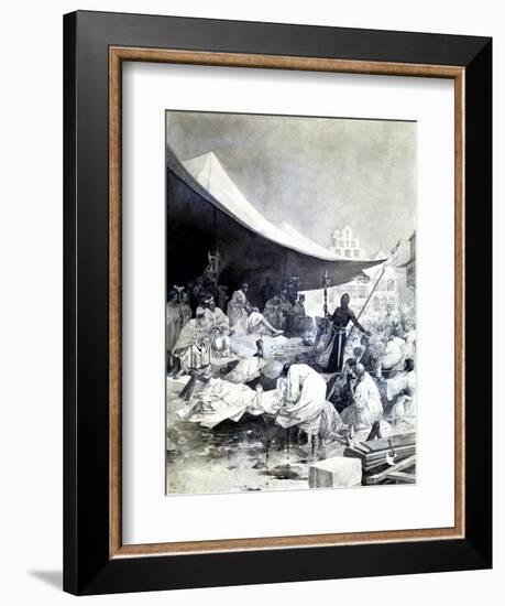 The Cross, C1900-1939-Alphonse Mucha-Framed Giclee Print