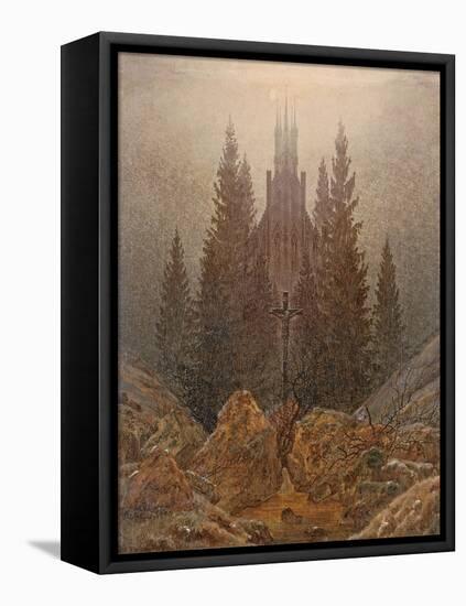 The Cross in the Mountains, 1808-Caspar David Friedrich-Framed Premier Image Canvas