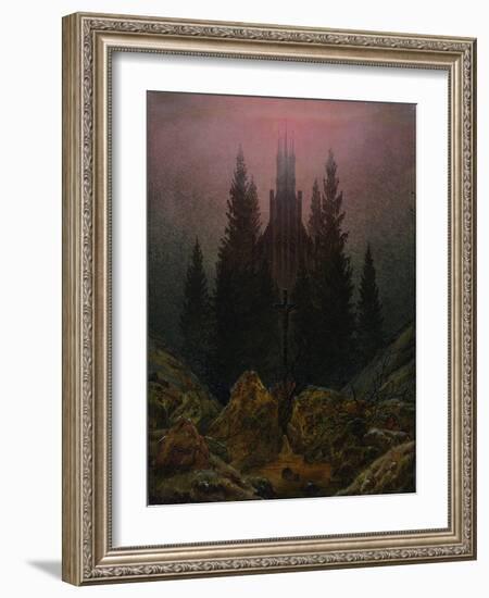 The Cross in the Mountains, Ca 1812-Caspar David Friedrich-Framed Giclee Print