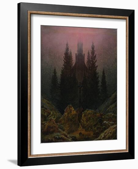 The Cross in the Mountains, Ca 1812-Caspar David Friedrich-Framed Giclee Print