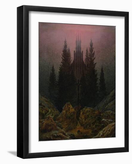 The Cross in the Mountains, Ca 1812-Caspar David Friedrich-Framed Giclee Print