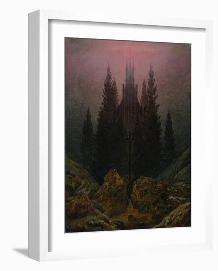 The Cross in the Mountains, Ca 1812-Caspar David Friedrich-Framed Giclee Print