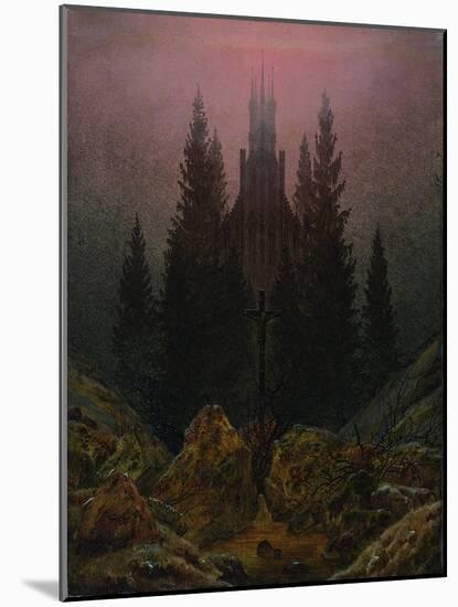 The Cross in the Mountains, Ca 1812-Caspar David Friedrich-Mounted Giclee Print