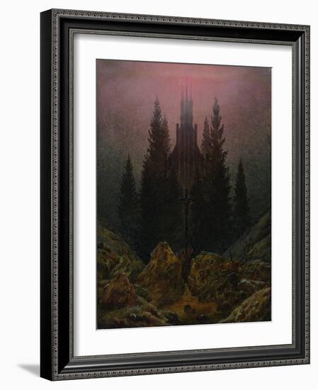 The Cross in the Mountains, Ca 1812-Caspar David Friedrich-Framed Giclee Print