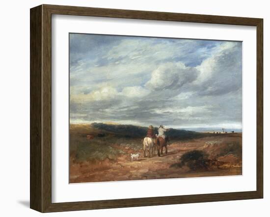 The Cross Roads-David Cox-Framed Giclee Print