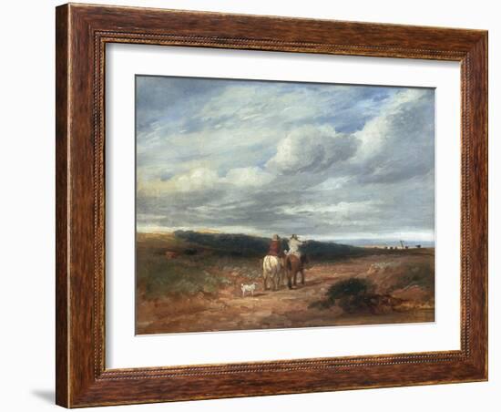 The Cross Roads-David Cox-Framed Giclee Print