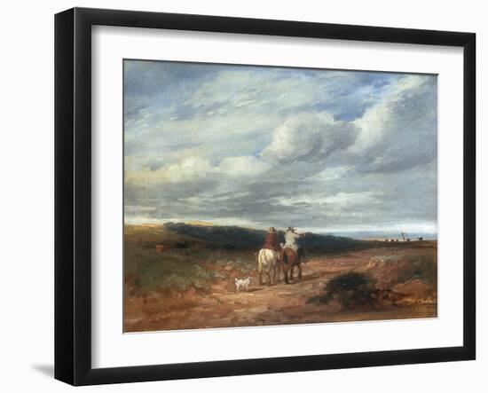 The Cross Roads-David Cox-Framed Giclee Print