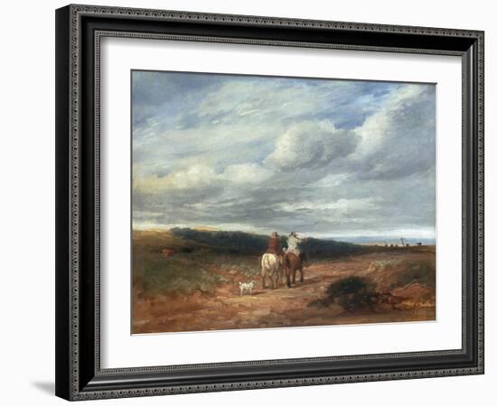 The Cross Roads-David Cox-Framed Giclee Print