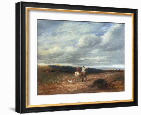 The Cross Roads-David Cox-Framed Giclee Print