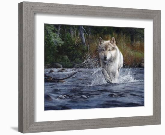 The Crossing-Kevin Daniel-Framed Art Print