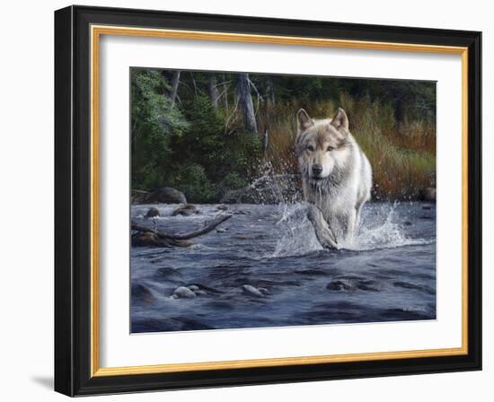 The Crossing-Kevin Daniel-Framed Art Print