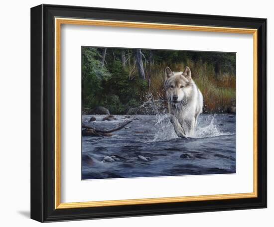 The Crossing-Kevin Daniel-Framed Art Print