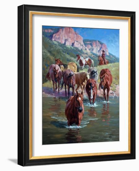 The Crossing-Jack Sorenson-Framed Art Print