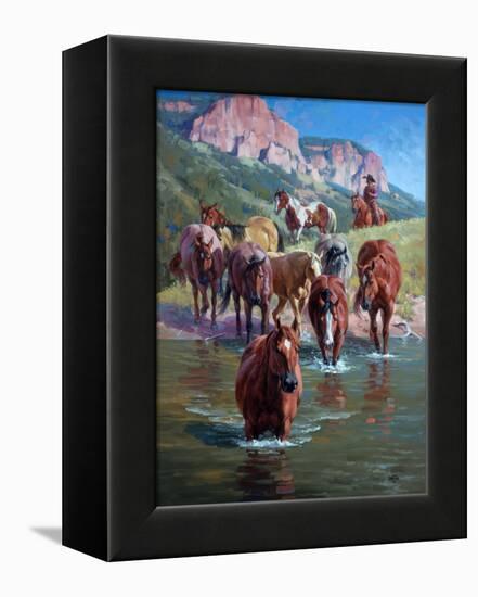 The Crossing-Jack Sorenson-Framed Stretched Canvas