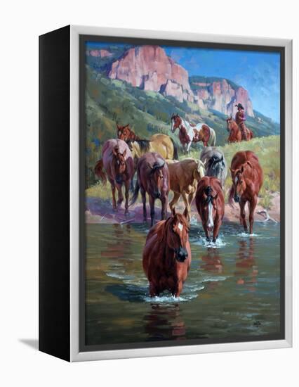 The Crossing-Jack Sorenson-Framed Stretched Canvas