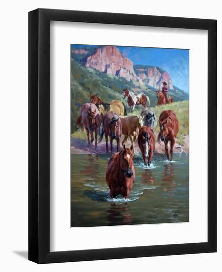 The Crossing-Jack Sorenson-Framed Art Print