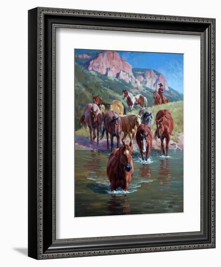 The Crossing-Jack Sorenson-Framed Art Print