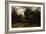 The Crossroads of the Eagle's Nest, Fontainebleau Forest, 1843-44-Charles Francois Daubigny-Framed Giclee Print