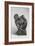 The Crouching Woman, Modeled 1881-82, Enlarged 1906-8, Cast by Alexis Rudier (1874-1952), 1925 (Bro-Auguste Rodin-Framed Giclee Print