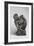 The Crouching Woman, Modeled 1881-82, Enlarged 1906-8, Cast by Alexis Rudier (1874-1952), 1925 (Bro-Auguste Rodin-Framed Giclee Print