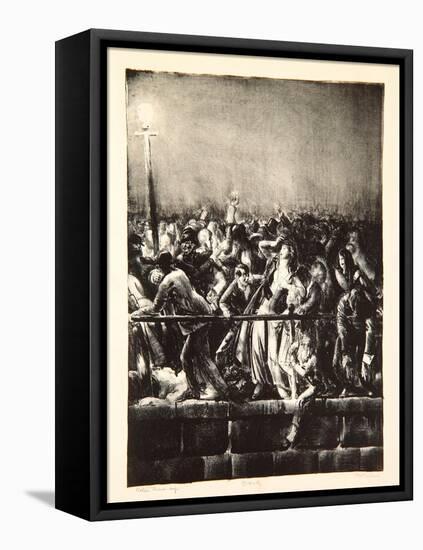 The Crowd, 1923-George Wesley Bellows-Framed Premier Image Canvas