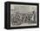 The Crowd at Baltimore Waiting for Mr Lincoln, President of the United States-Thomas Nast-Framed Premier Image Canvas