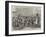 The Crowd at Baltimore Waiting for Mr Lincoln, President of the United States-Thomas Nast-Framed Giclee Print